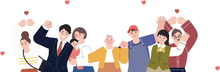 모두를 이어, 지역과 함께 성장하는 용인교육 이미지